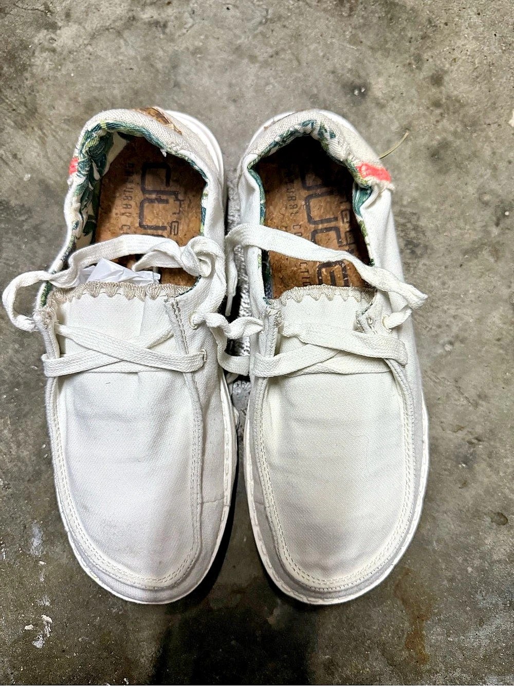 Hey Dude Sneakers White US 6